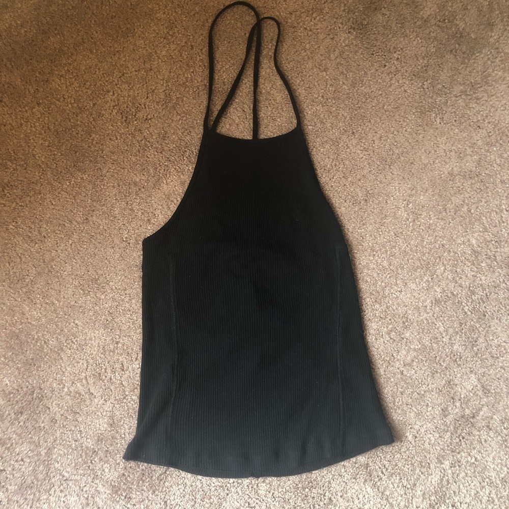 Black Free People Tank